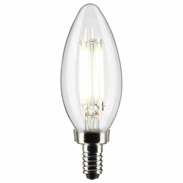 Supershine B11 E12 Candelabra Filament Soft White 60W Equivalence LED Bulb 2PK SU2741243